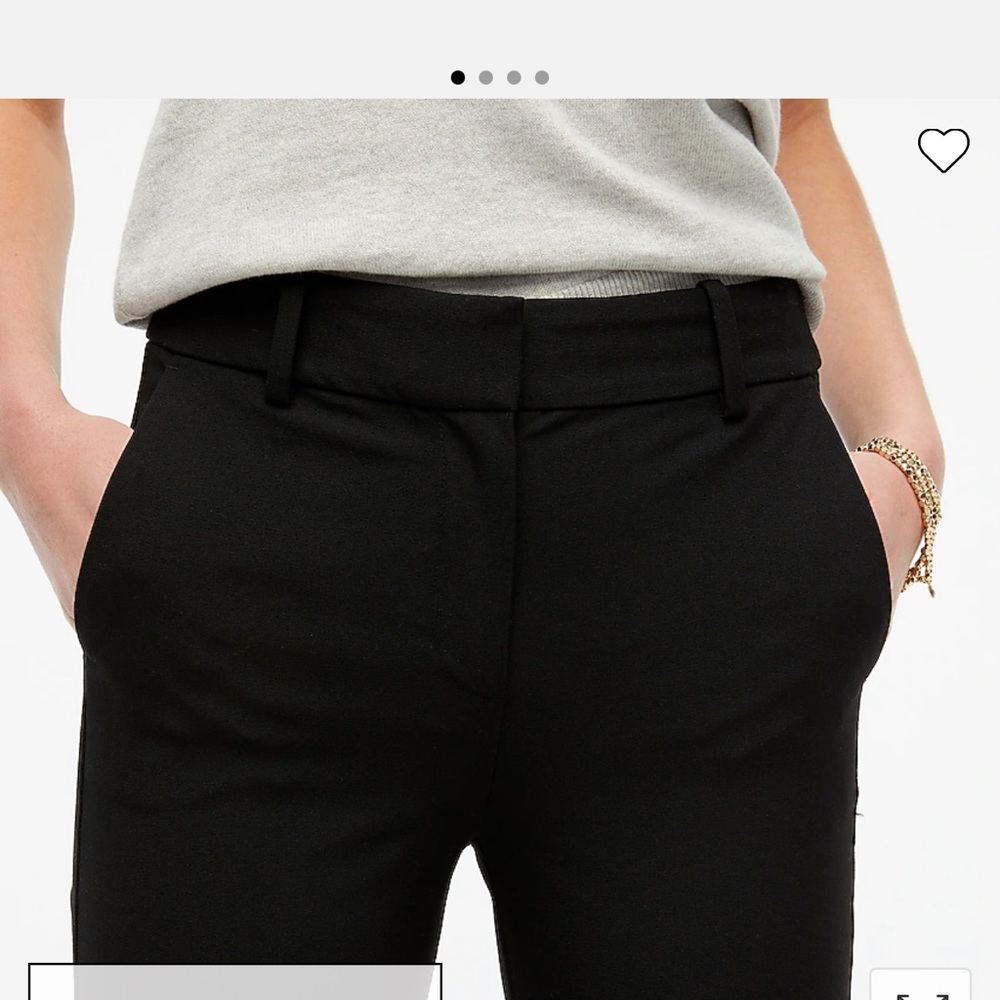 NWT Crew Full-Length Ruby Pant